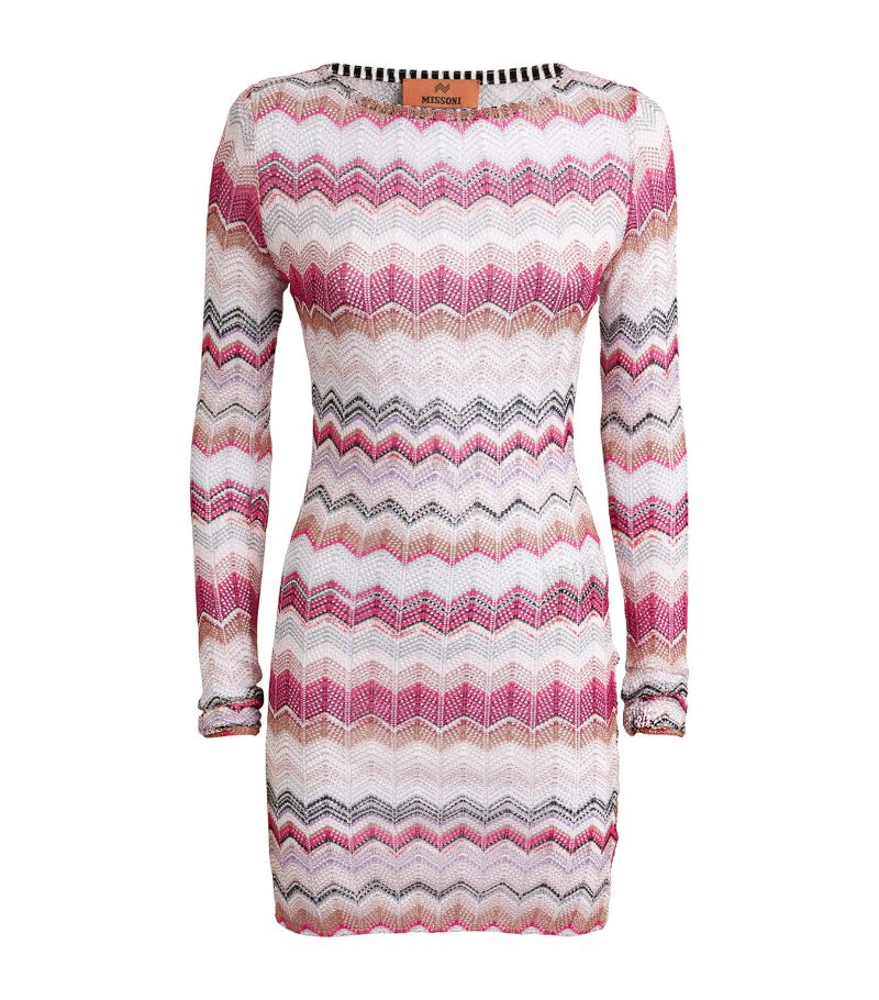 Missoni Missoni Knitted Wave Mini Dress