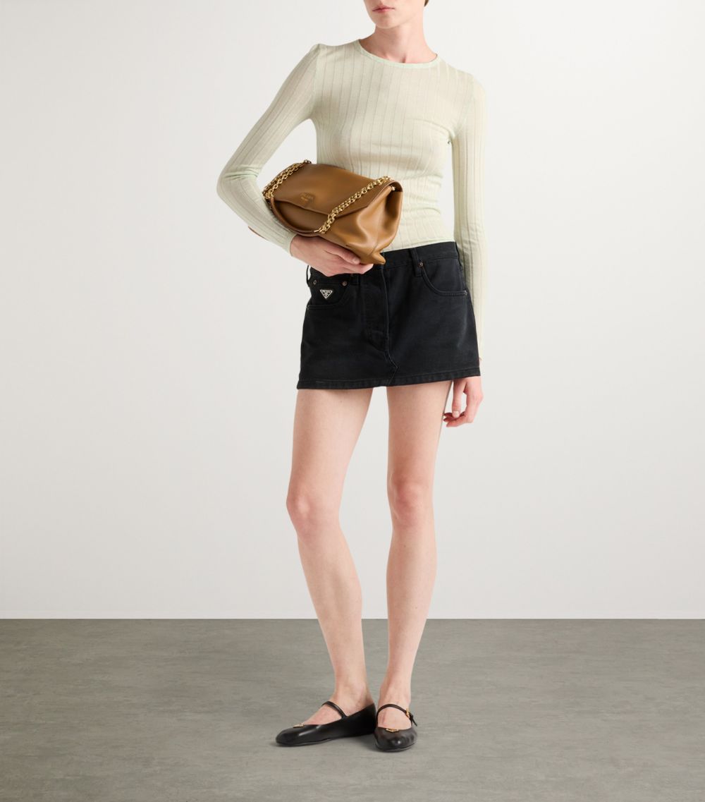 Prada Prada Cashmere-Silk Sweater