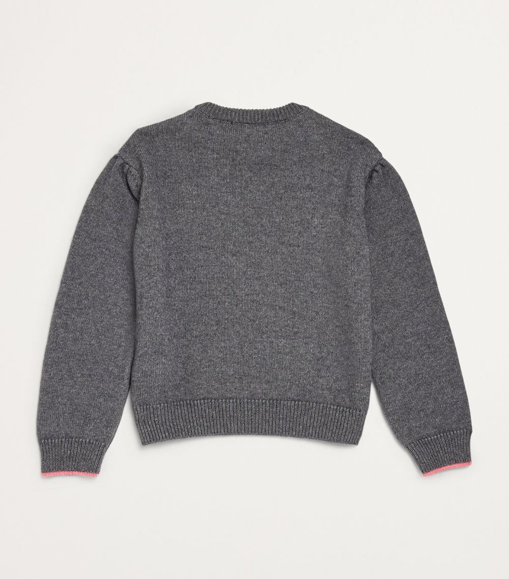 Off-White Kids Off-White Kids Wool-Cotton Bookish Logo Sweater (4-12 Years)