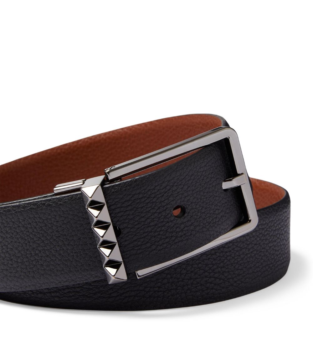 VALENTINO GARAVANI Valentino Garavani Leather Reversible Belt