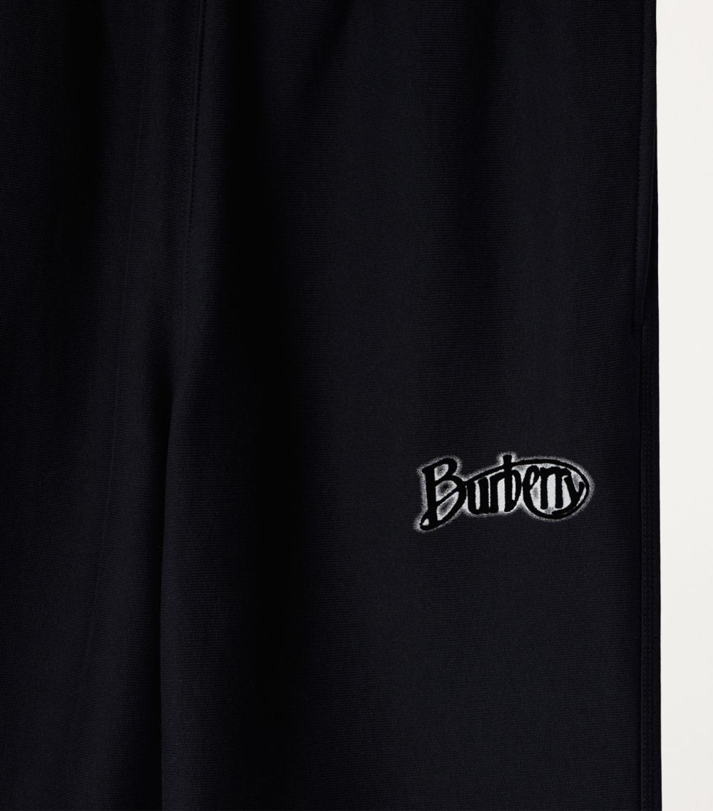 Burberry Burberry Cotton-Blend Logo Sweatpants