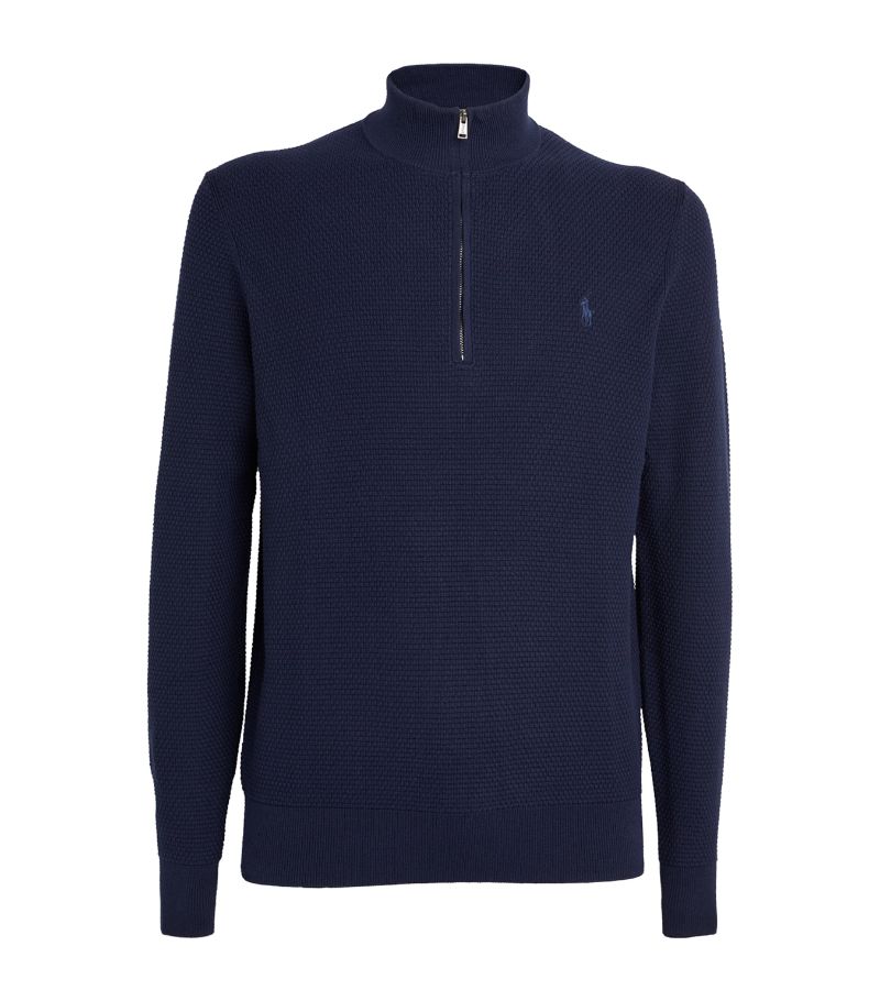 Rlx Ralph Lauren Rlx Ralph Lauren Cotton-Blend Half-Zip Sweater