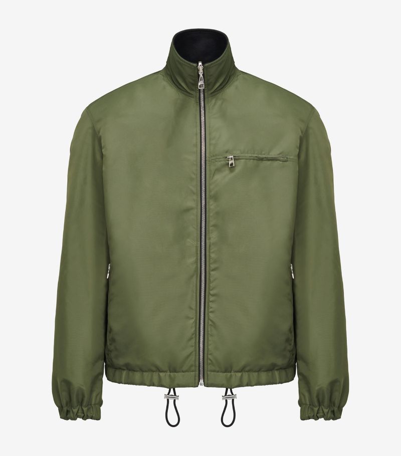 Alexander McQueen Alexander Mcqueen Elasticated Waist Zip-Up Bomber Jacket