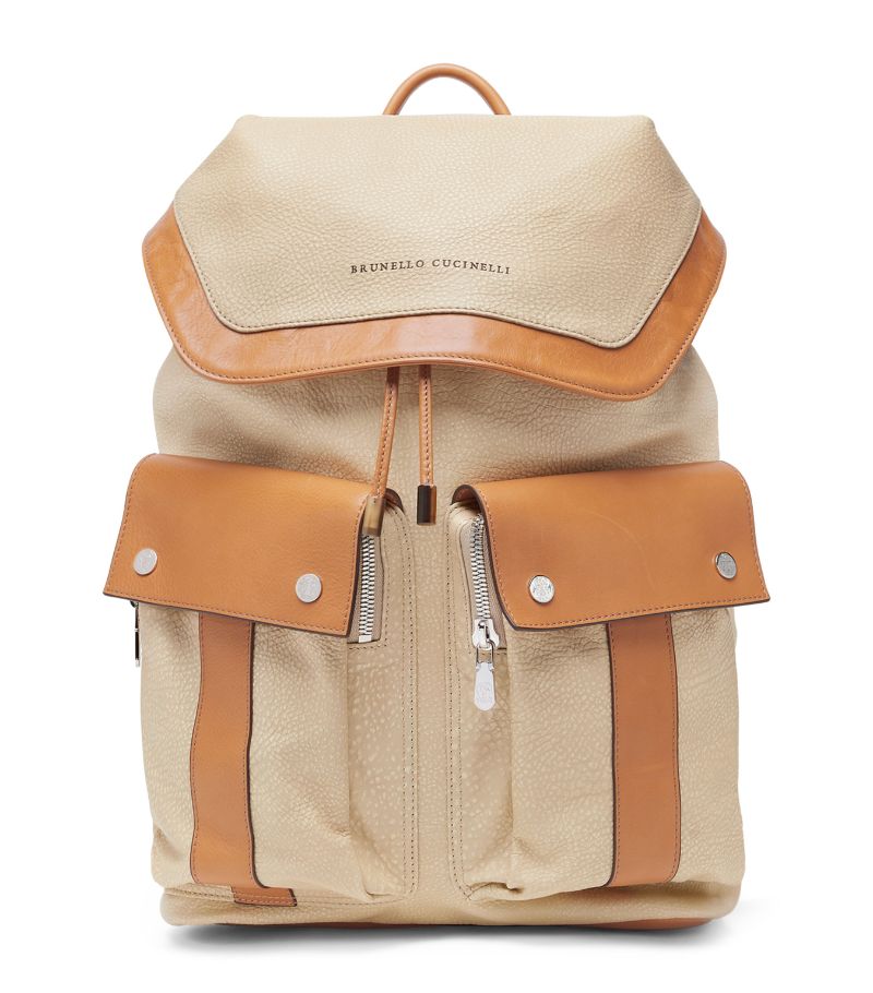 Brunello Cucinelli Brunello Cucinelli Leather Backpack