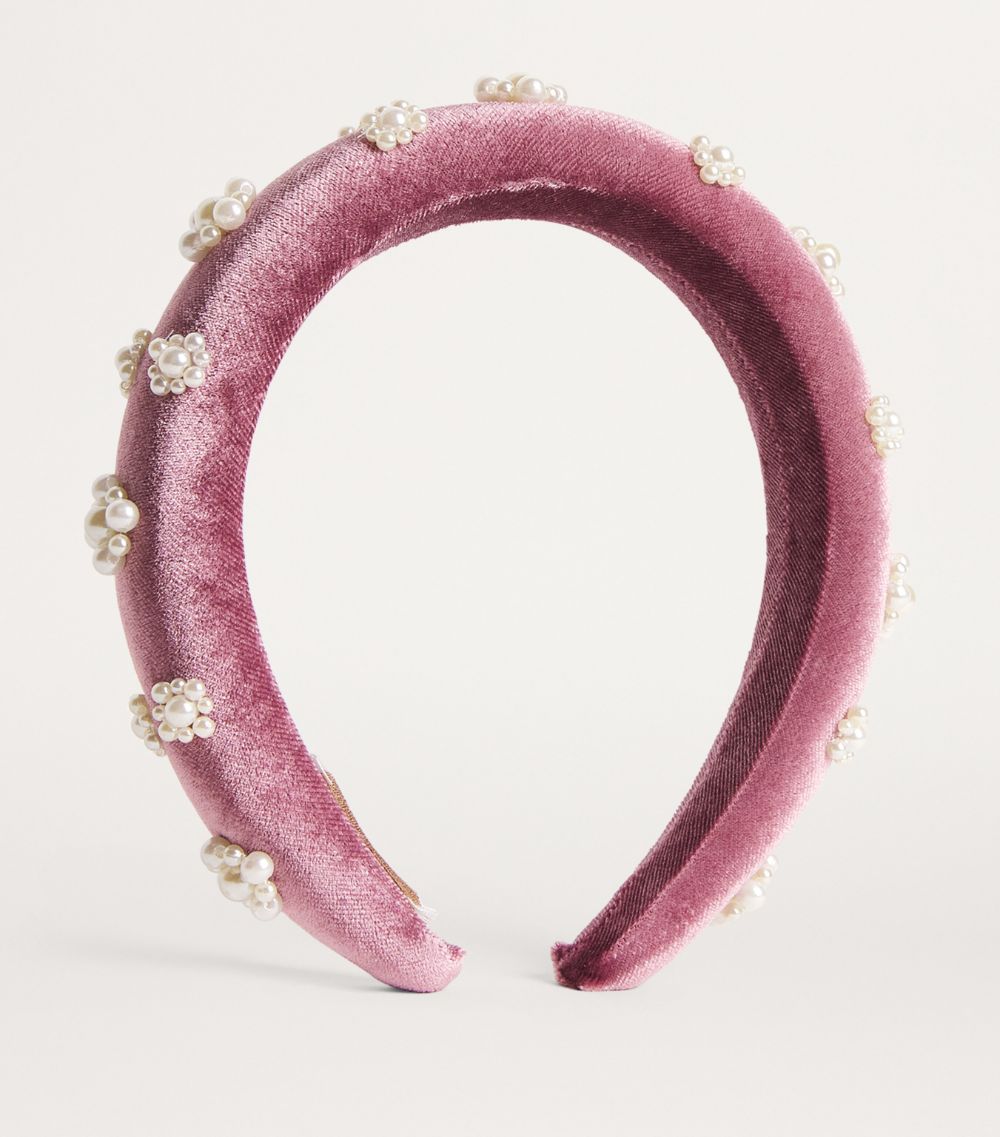  Petite Amalie Velvet Embellished Headband