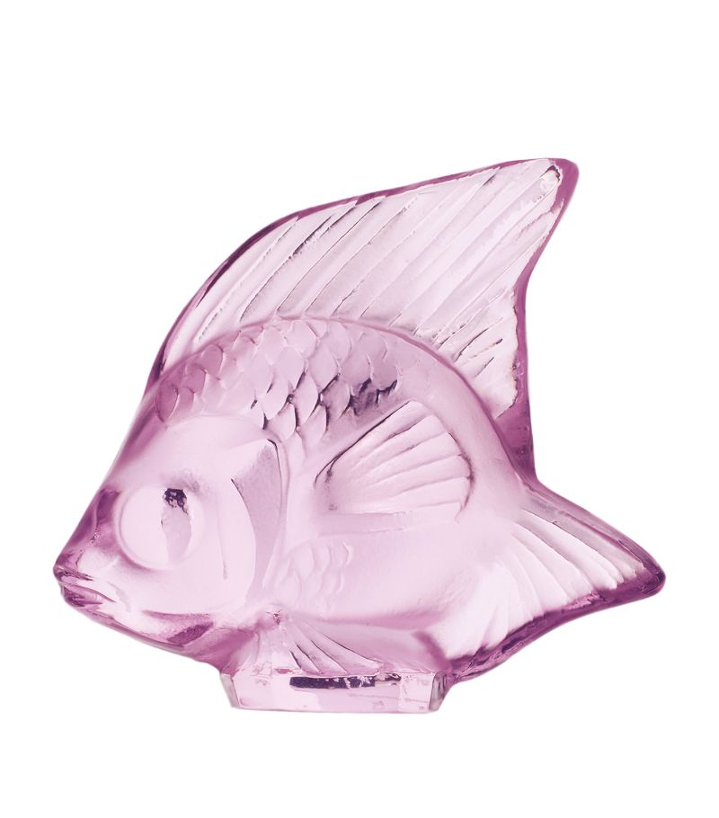 Lalique Lalique Crystal Fish Sculpture