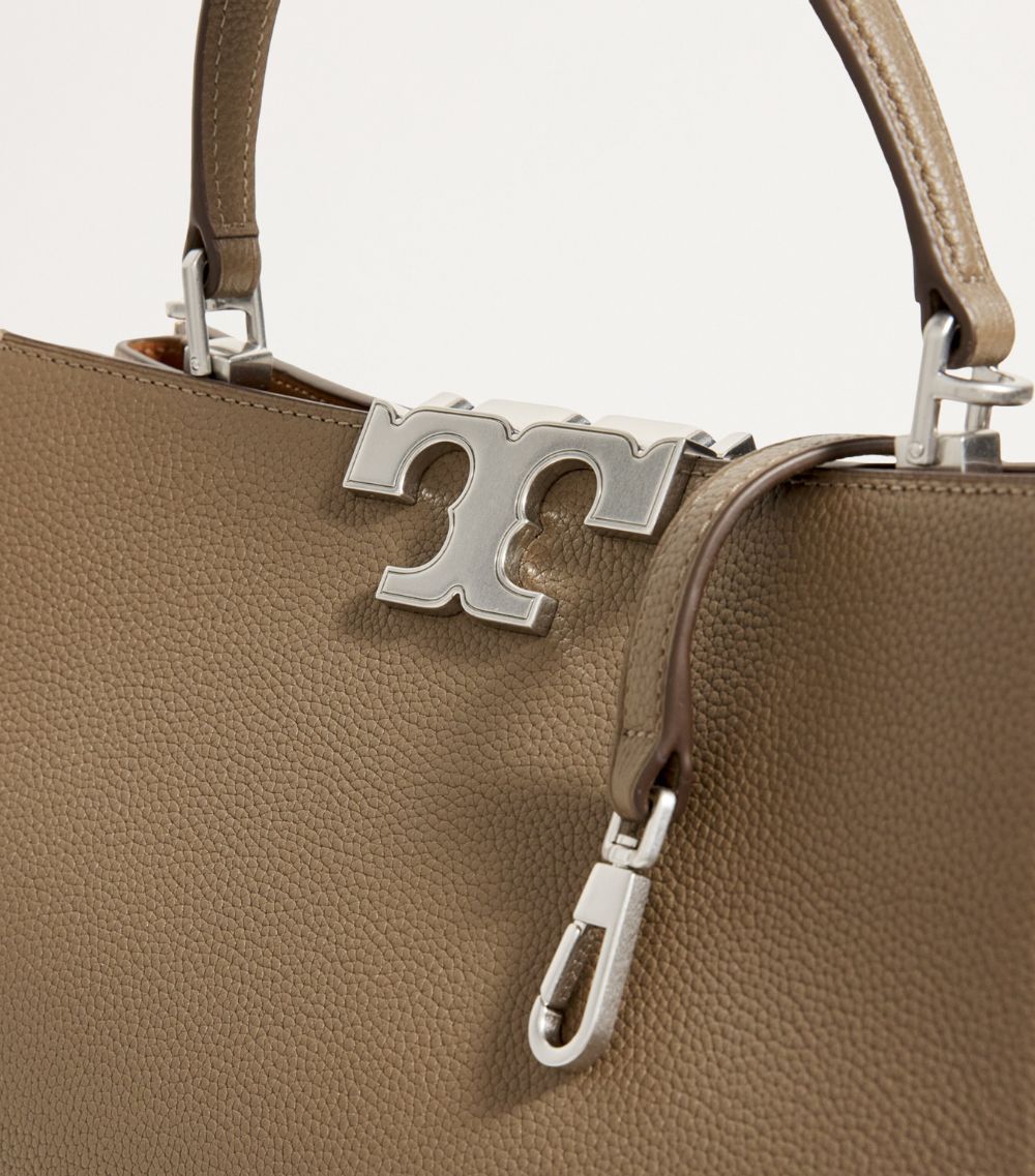 Tory Burch Tory Burch Leather Pebble Eleanor Top-Handle Bag