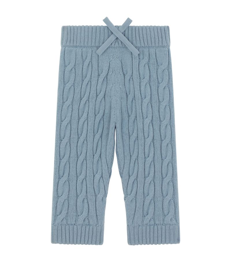 Dolce & Gabbana Dolce & Gabbana Kids Wool Cable-Knit Sweatpants (3-30 Months)