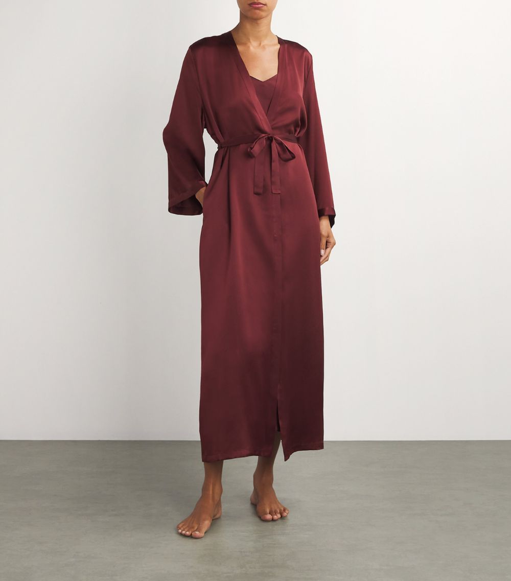 Marjolaine Marjolaine Silk Robe