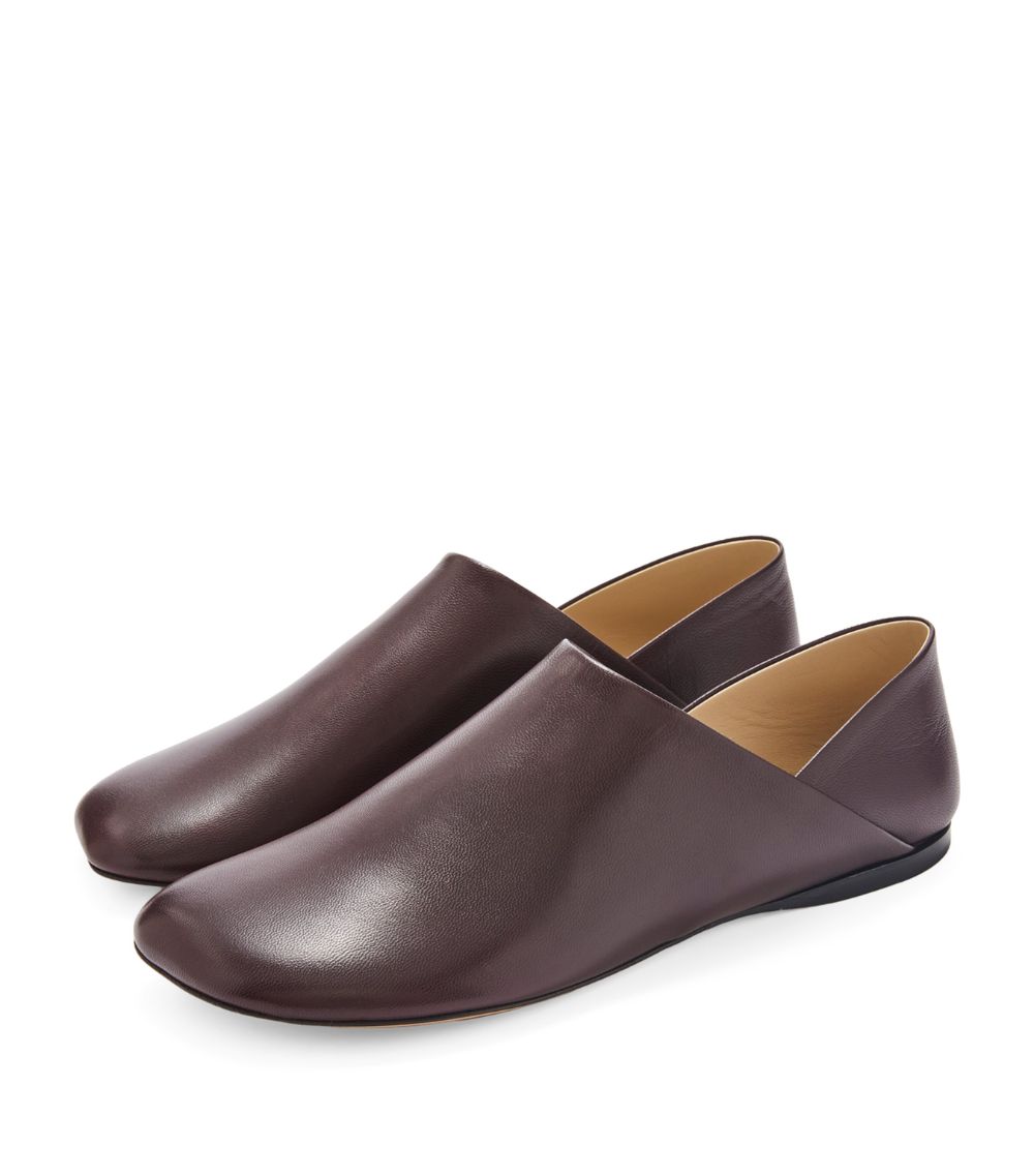 Loewe LOEWE Leather Toy Loafers