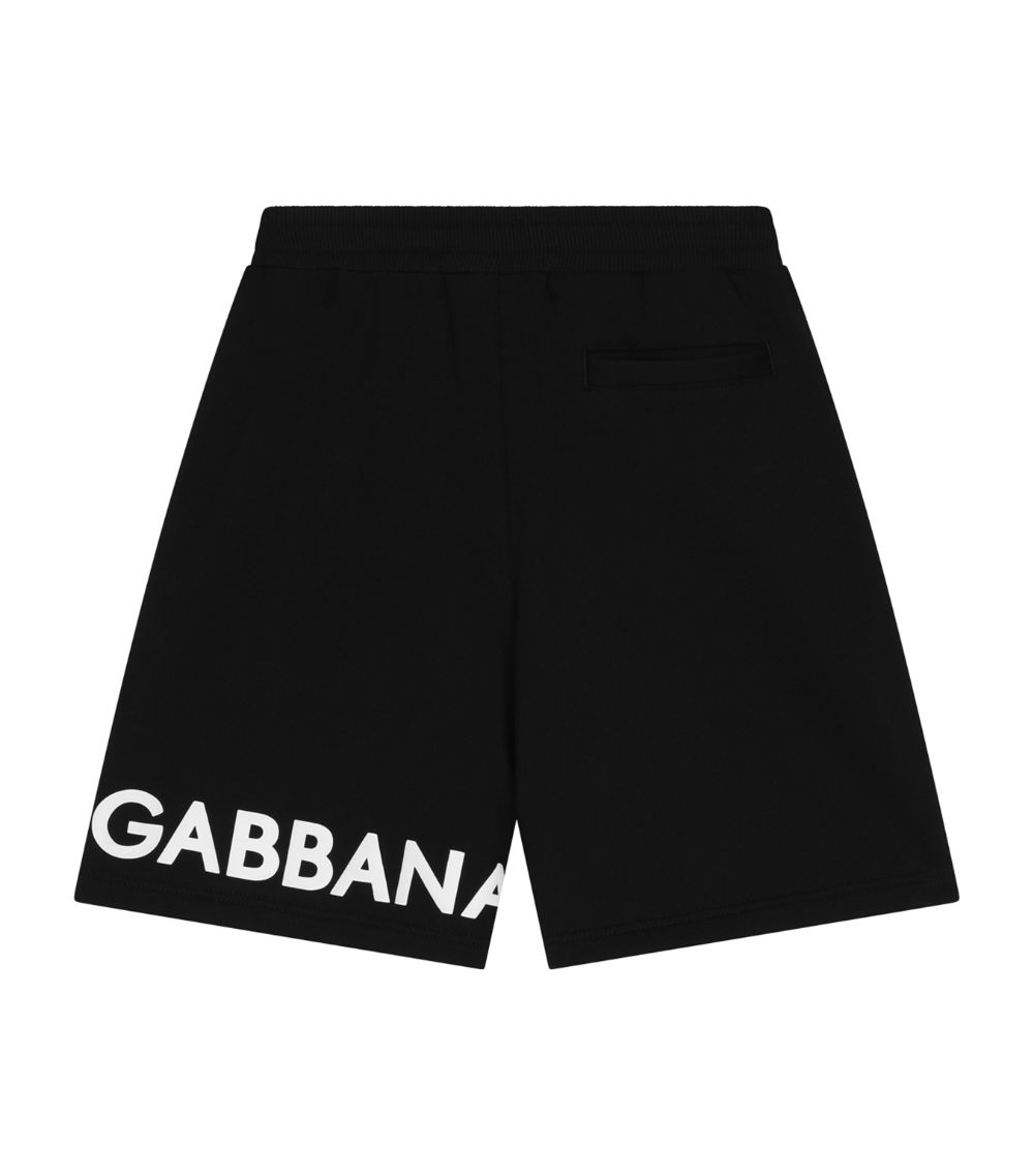 Dolce & Gabbana Dolce & Gabbana Kids Cotton Logo Shorts (2-6 Years)