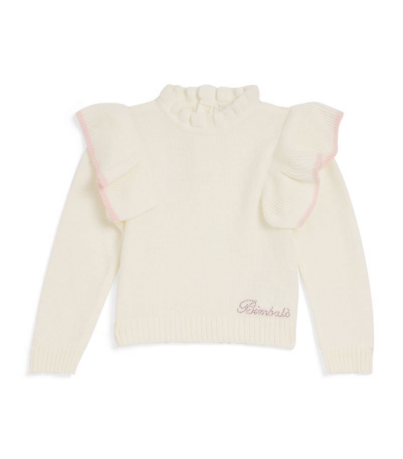 Bimbalo Bimbalo Wool-Blend Frilled Sweater (1-18 Months)