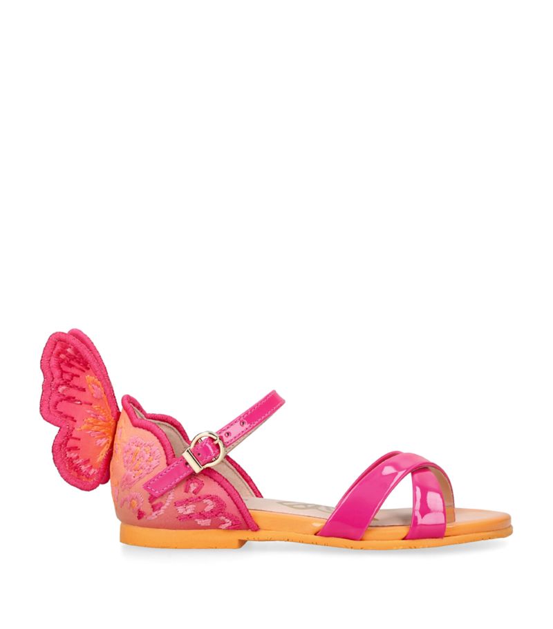 Sophia Webster Mini Sophia Webster Mini Leather Embroidered Chiara Sandals