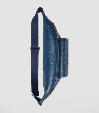 Gucci Gucci Leather Jumbo Gg Belt Bag