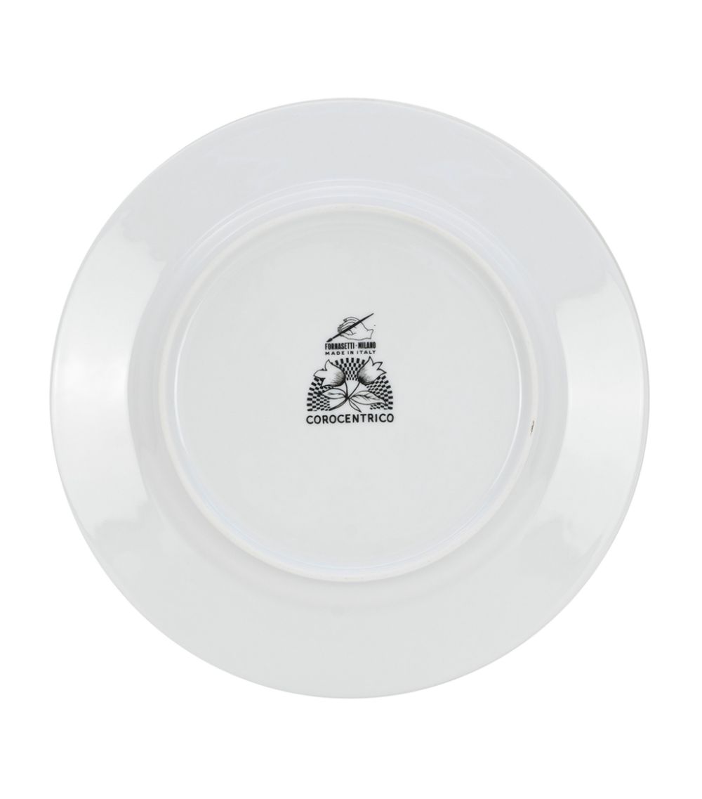 Fornasetti Fornasetti Porcelain Coromandel Egocentrismo Plate (25Cm)