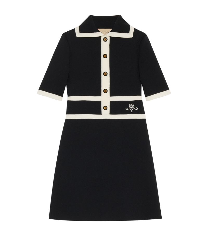 Gucci Gucci Wool Polo Dress