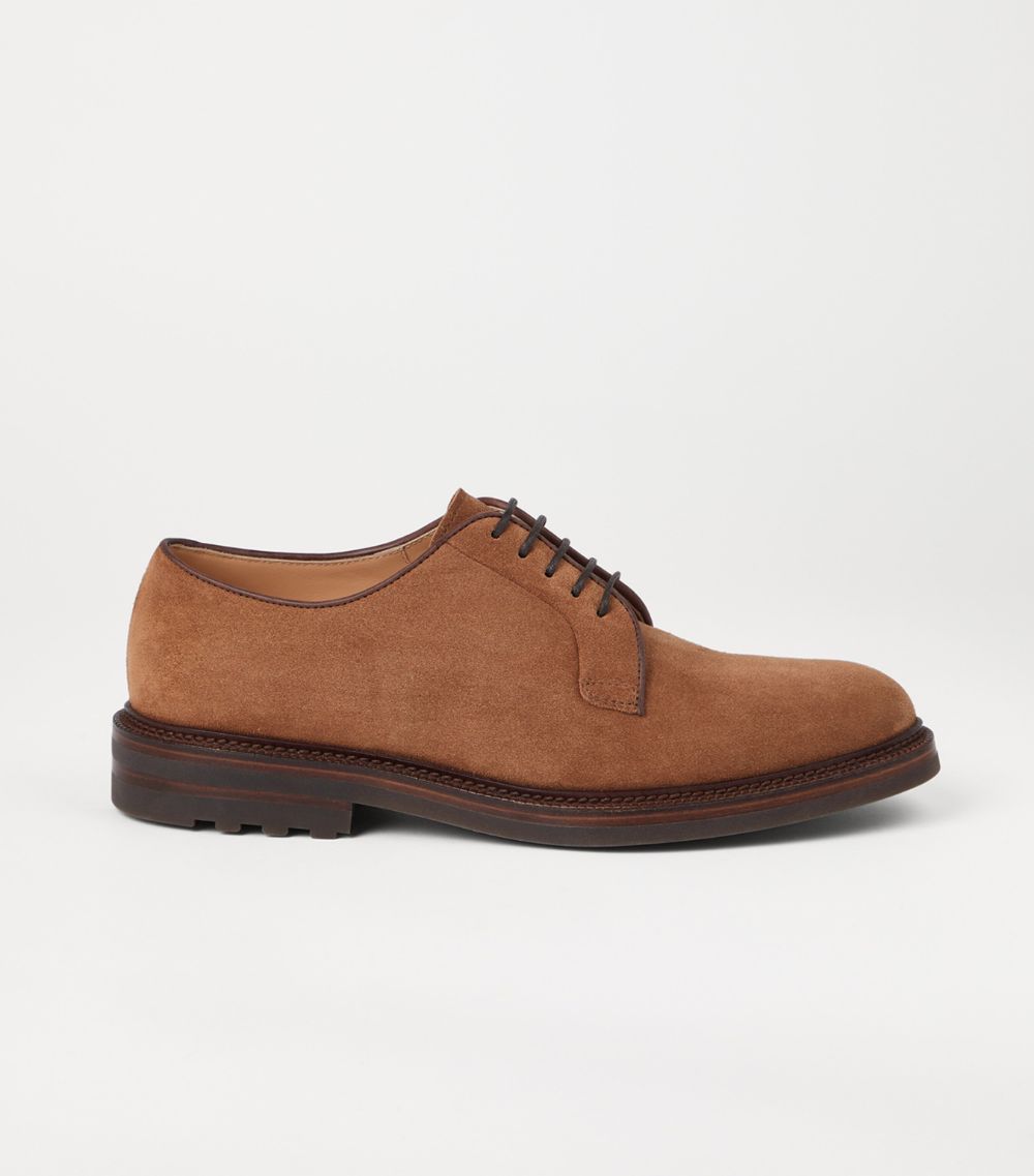 Brunello Cucinelli Brunello Cucinelli Suede Derby Shoes