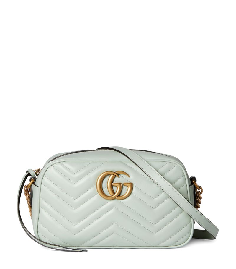 Gucci Gucci Small Leather Gg Marmont Cross-Body Bag