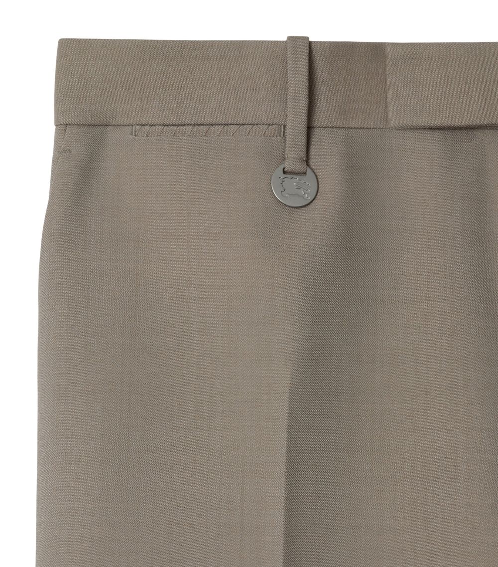 Burberry Burberry Wool Tailored Trousers