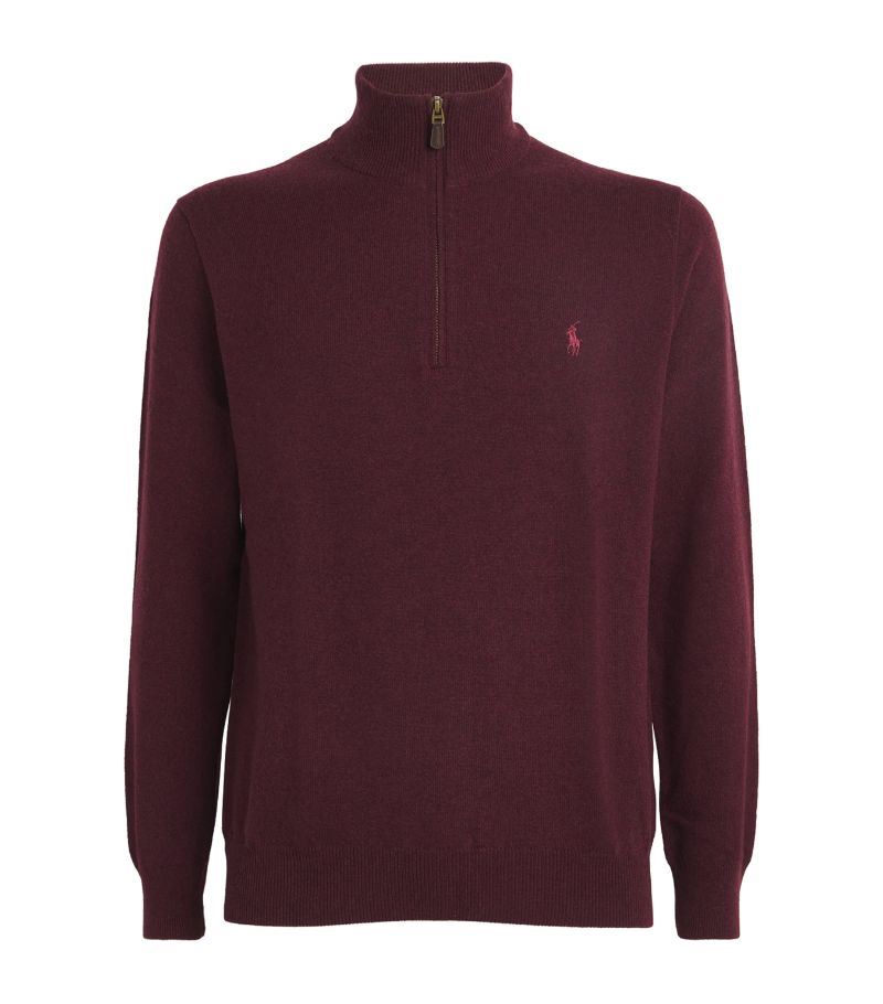 Polo Ralph Lauren Polo Ralph Lauren Wool Quarter-Zip Sweater