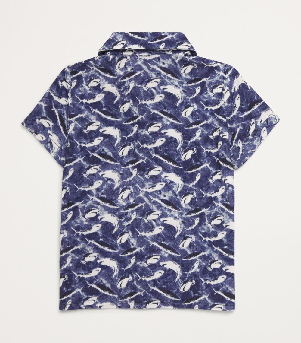 Vilebrequin Vilebrequin Kids Shark Print Shirt (2-12 Years)