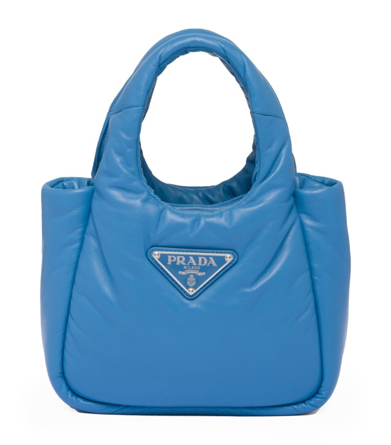 Prada Prada Small Padded Leather Top-Handle Bag