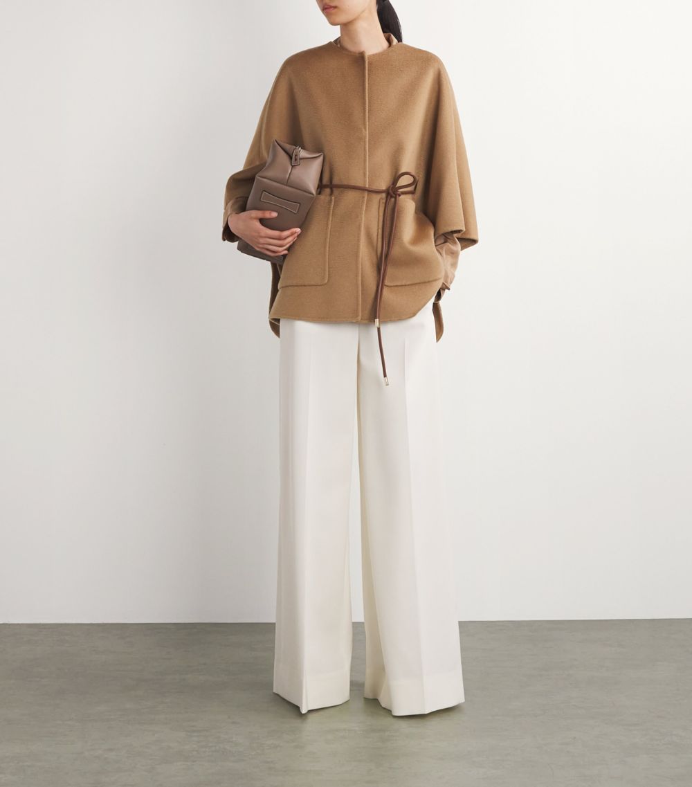 Max Mara Max Mara Cashmere Belted Cape