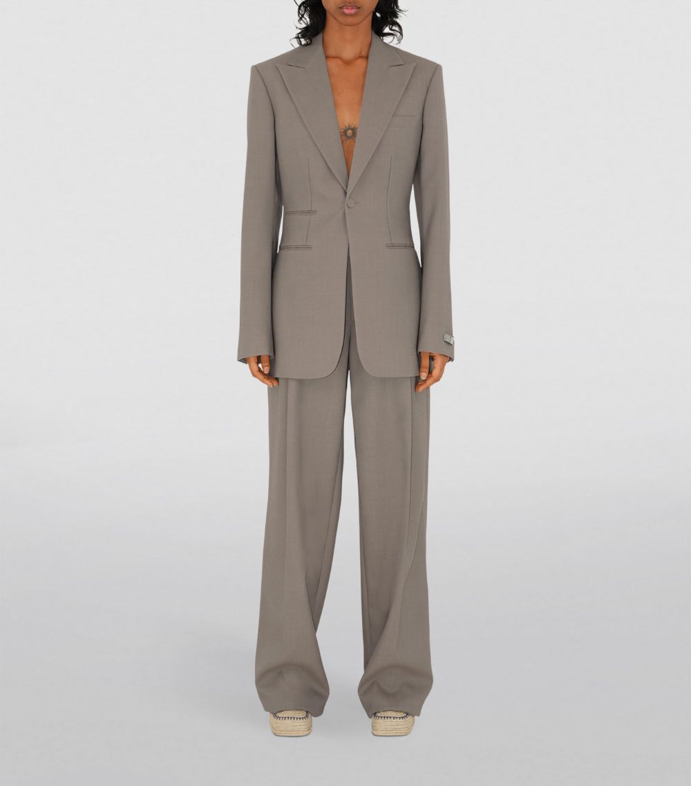 Burberry Burberry Wool Tailored Trousers