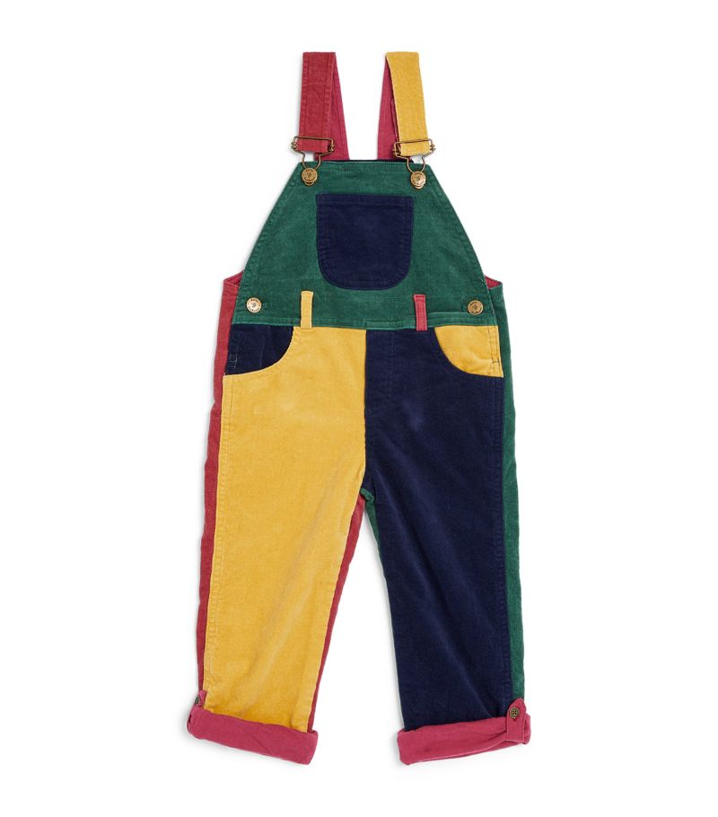 Dotty Dungarees Dotty Dungarees Colour-Block Dungarees (2-8 Years)