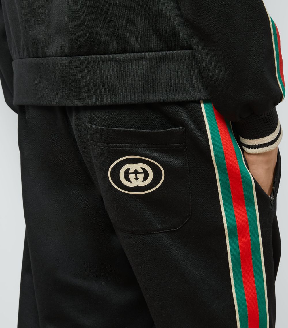 Gucci Gucci Web Stripe Sweatpants