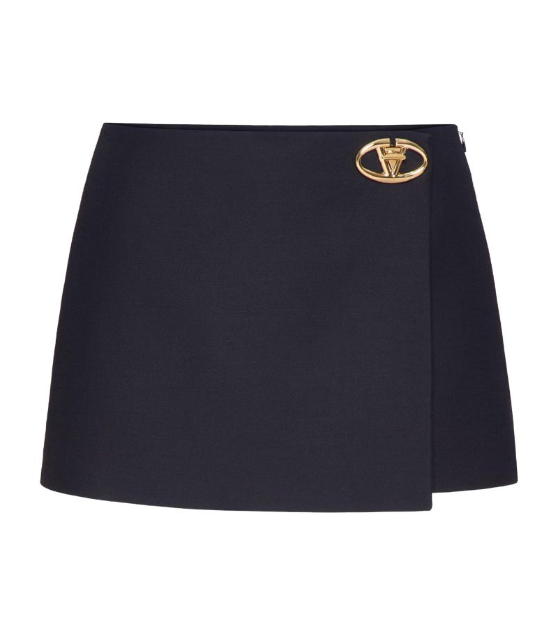 VALENTINO GARAVANI Valentino Garavani Wool-Silk Skort