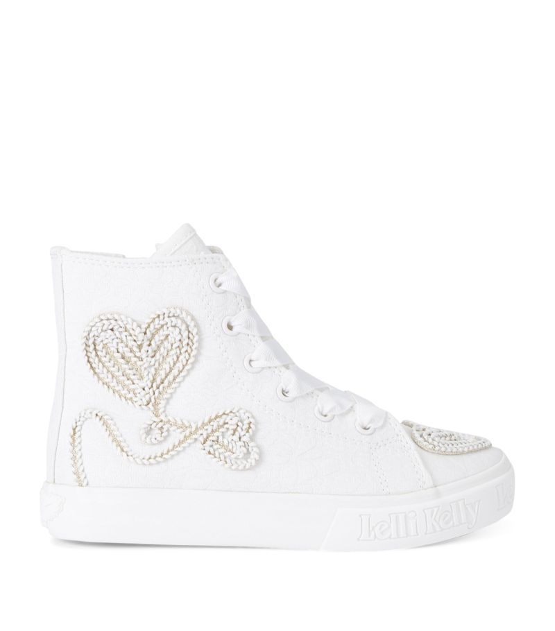 Lelli Kelly Lelli Kelly Embroidered Sharon High-Top Sneakers