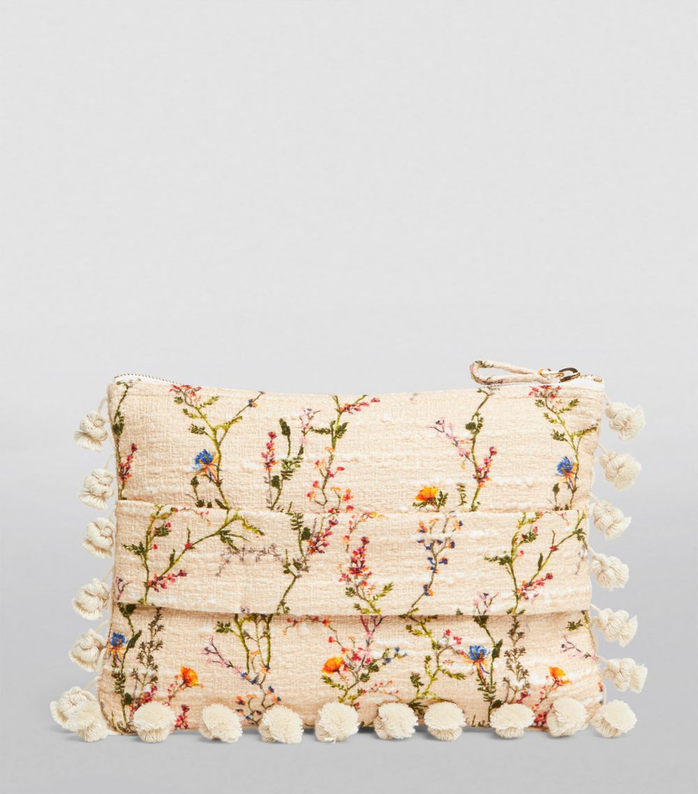 La Doublej La Doublej Floral Hand Pochette Clutch