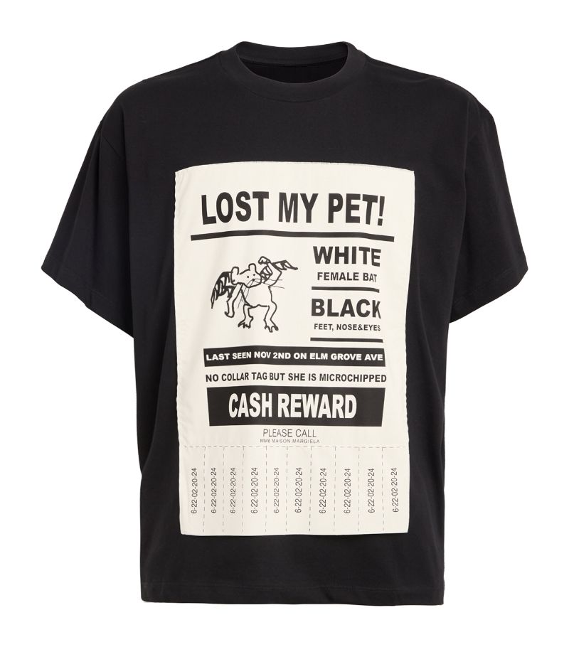 MM6 Maison Margiela Mm6 Maison Margiela Lost My Pet T-Shirt