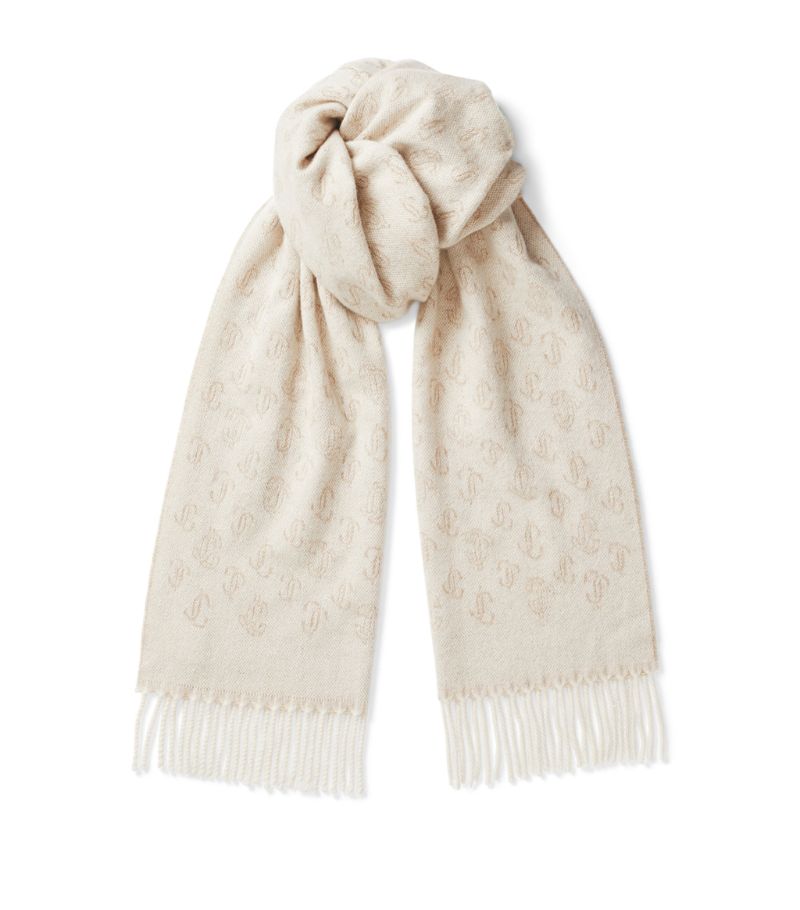 Jimmy Choo Jimmy Choo Cashmere-Wool Belen Scarf