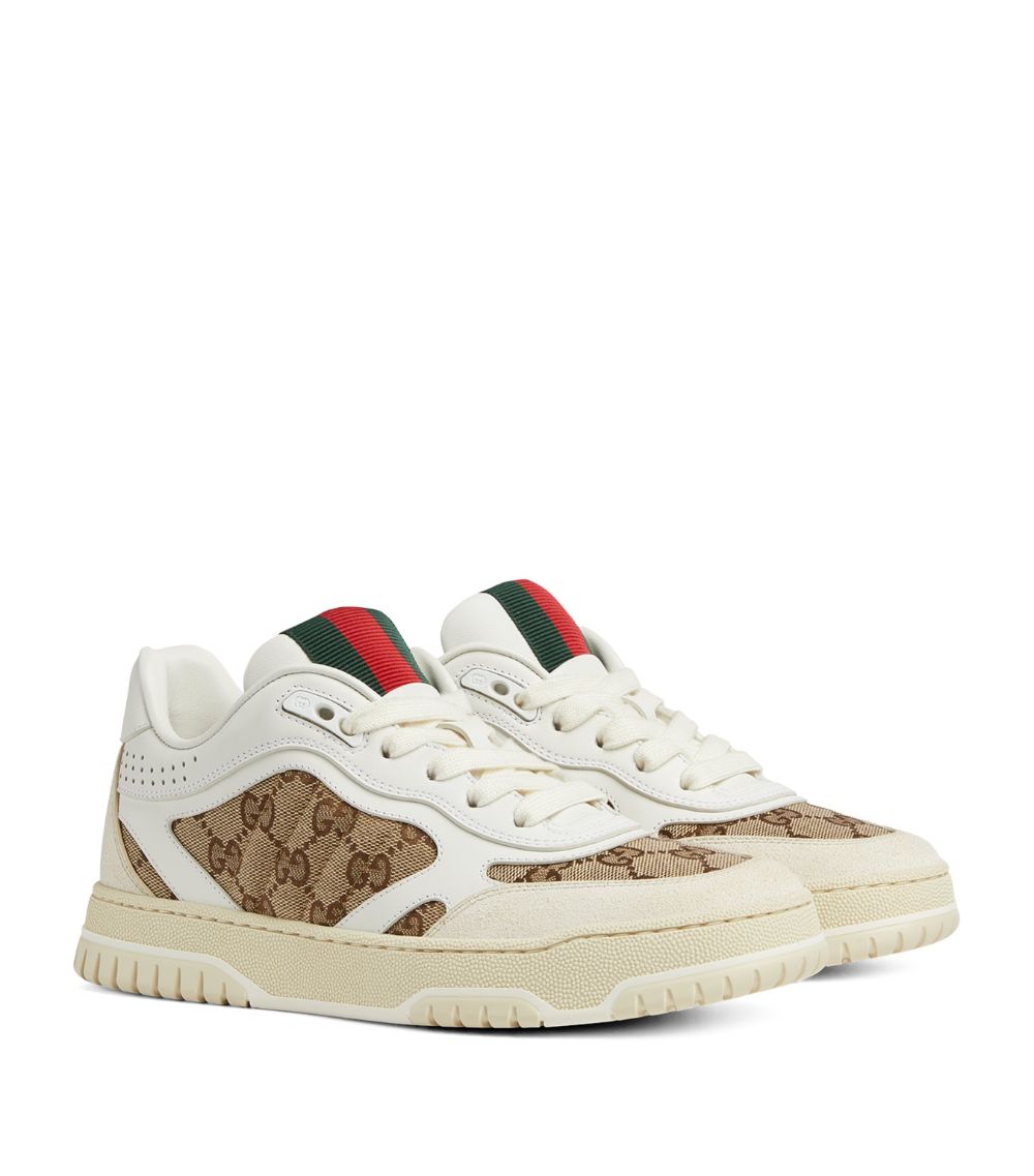 Gucci Gucci Canvas Re-Web Sneakers