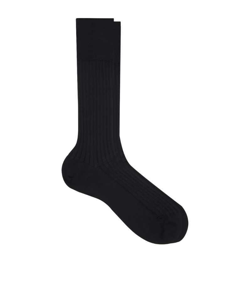 Falke Falke Egyptian Cotton Ribbed Socks