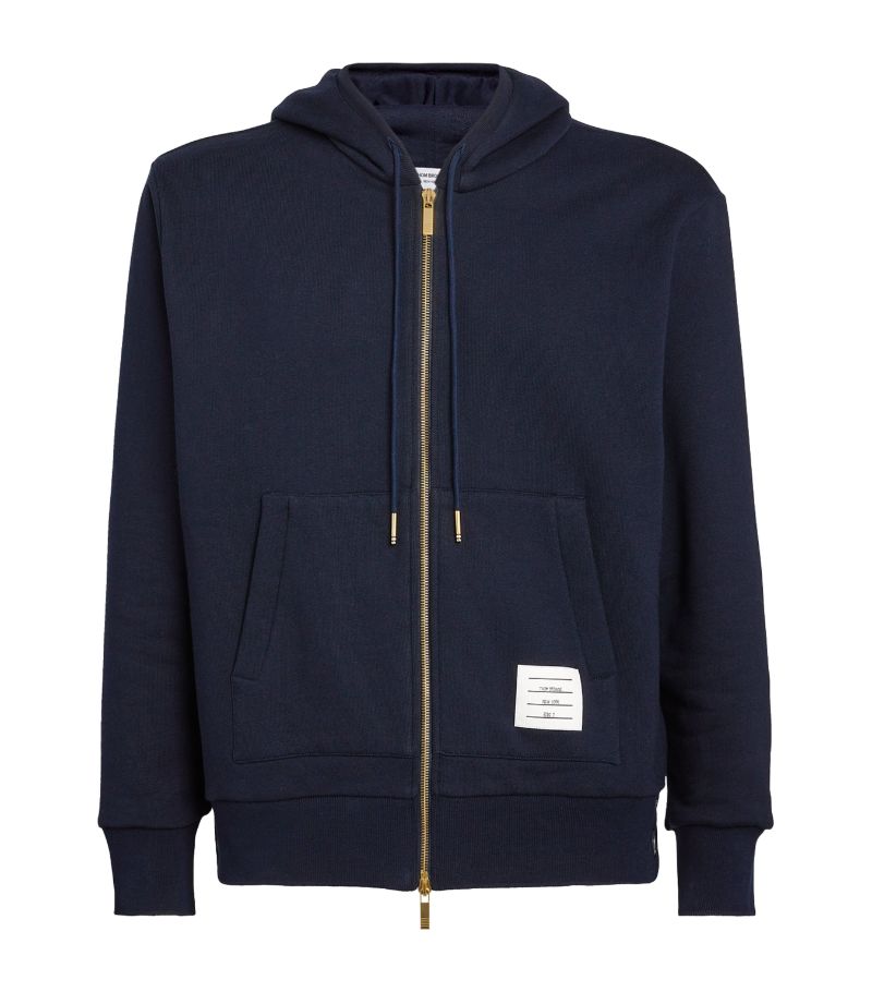 Thom Browne Thom Browne Tricolour Stripe Zip-Up Hoodie