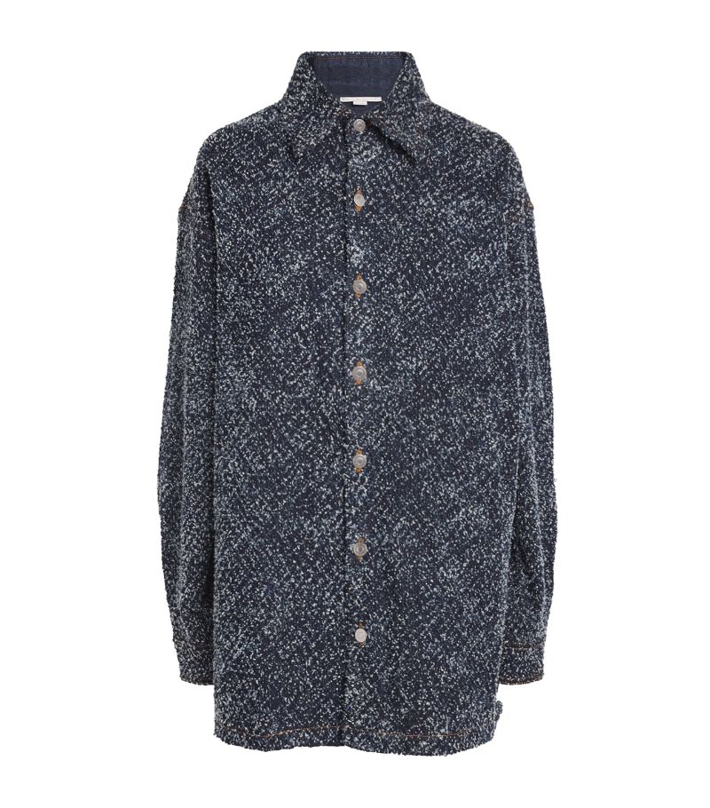 Stella McCartney Stella Mccartney Denim Bouclé Shirt