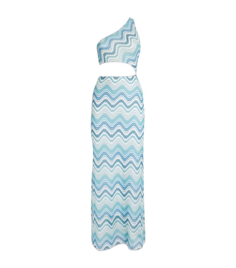 Missoni Missoni Zigzag Cut-Out Maxi Dress