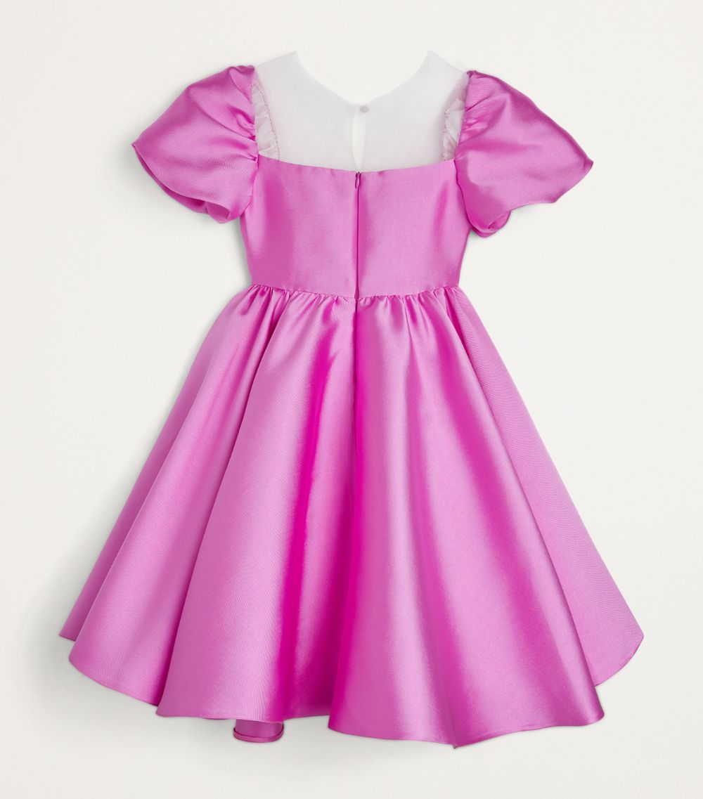  Celia Kritharioti Kids Silk-Satin Duchesse Dress (2-12 Years)