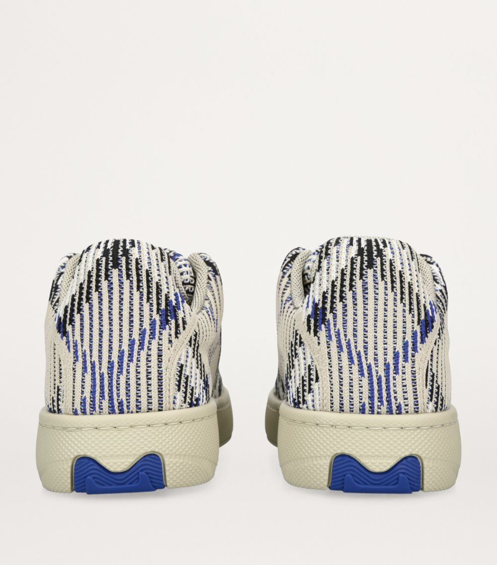 Burberry Burberry Check-Knit Box Sneakers