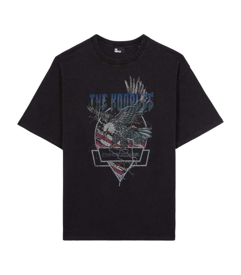 The Kooples The Kooples Cotton Printed T-Shirt