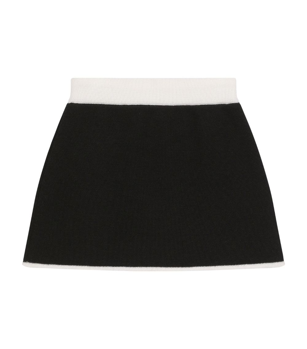 Dolce & Gabbana Dolce & Gabbana Kids Wool Logo Skirt (2-6 Years)