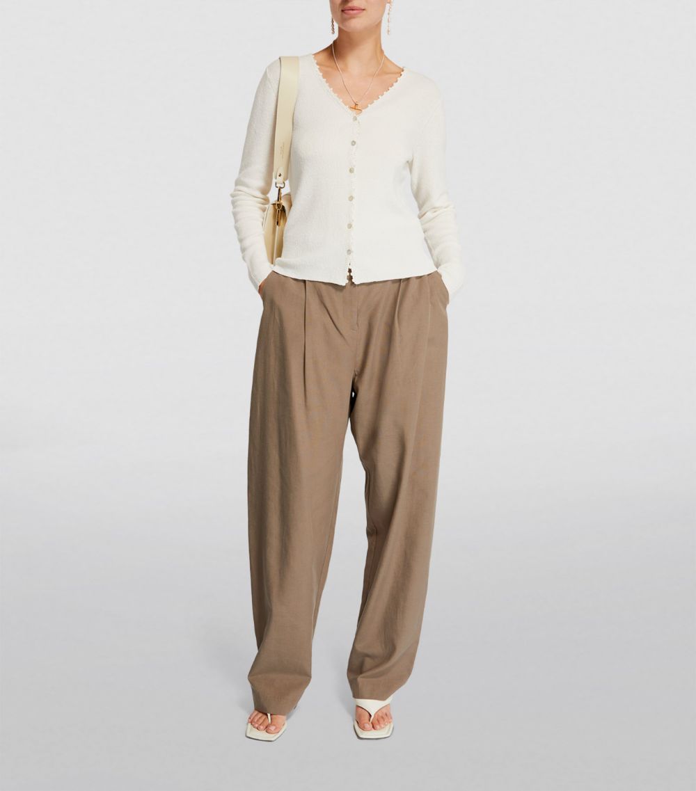 Vince Vince Linen-Blend Cardigan