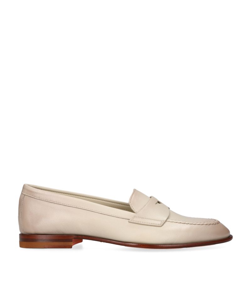 Santoni Santoni Leather Famed Loafers