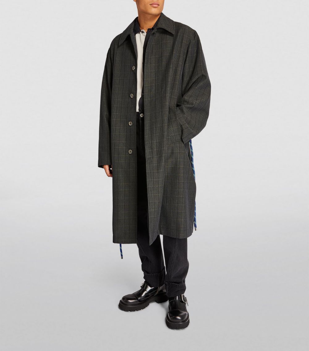 Song For The Mute Song For The Mute Wool-Blend Belted Overcoat