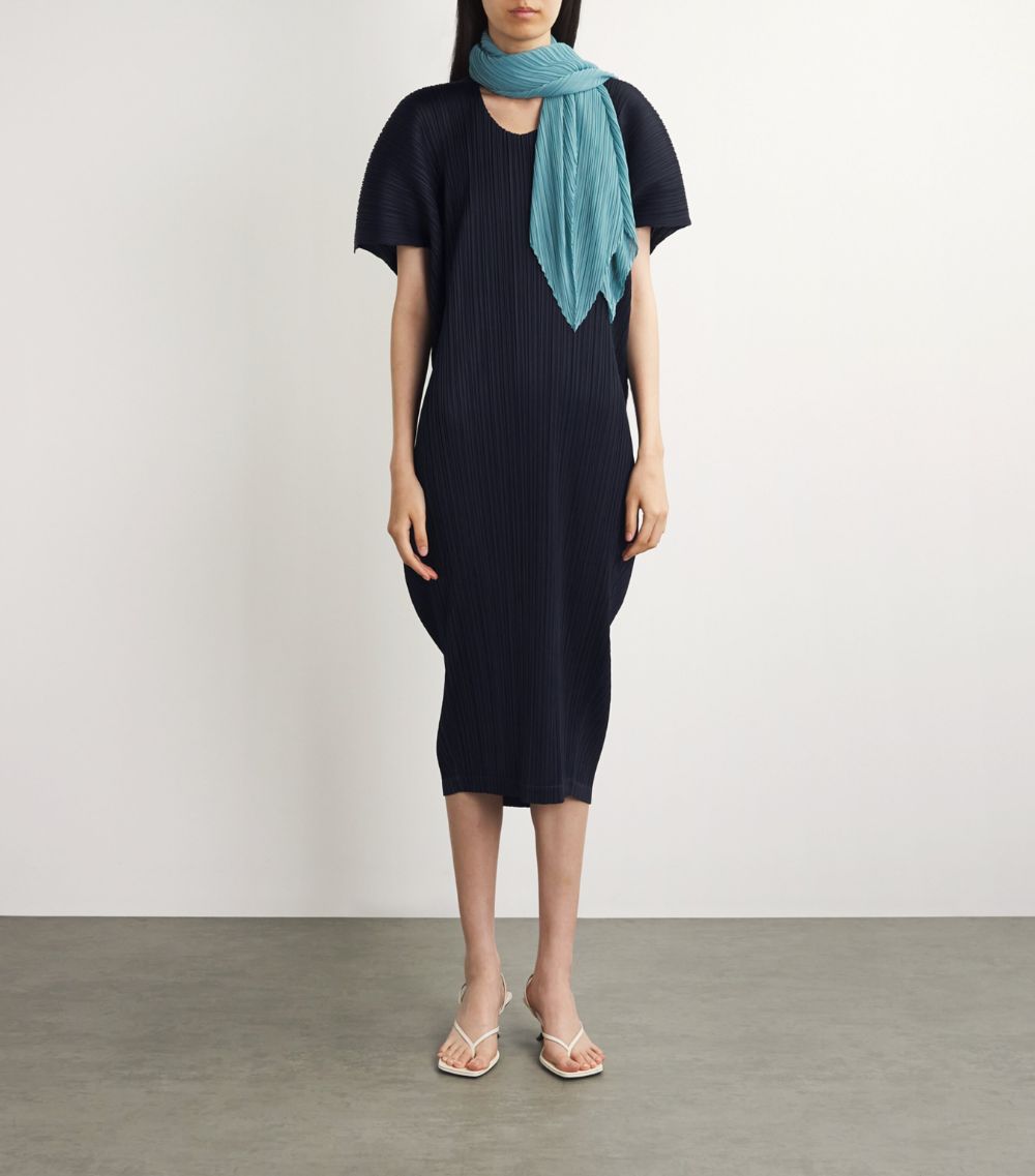 Pleats Please Issey Miyake Pleats Please Issey Miyake Pleated Space Rock Midi Dress