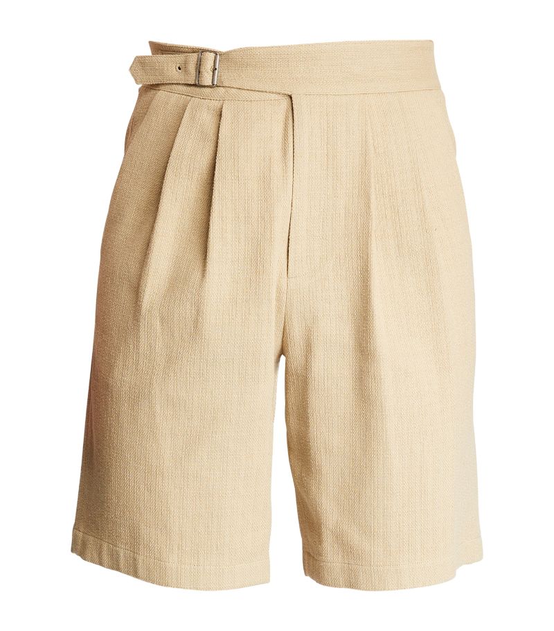 Le 17 Septembre Le 17 Septembre Cotton Belted Shorts