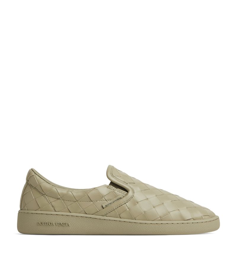 Bottega Veneta Bottega Veneta Leather Intrecciato Sawyer Sneakers